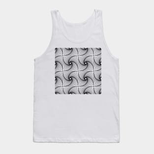 Twisting Squares Tank Top